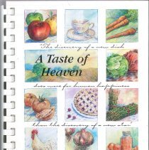 A Taste of Heaven Cookbook front cover