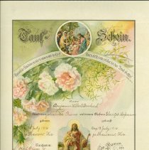 Certificate, Baptismal