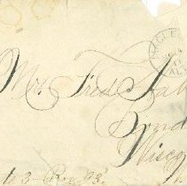 Enveloped addressed to Mr. Fred Habeck