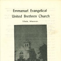 Emmanuel Evangelical United Brethren Church Centennial