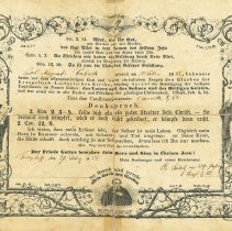 Confirmation Certificate for {?} August Habeck