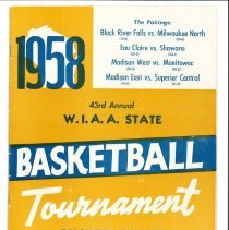 1958 43rd Annual W.I.A.A. Basketball Tournament