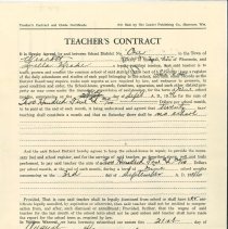 Teacher's Contract