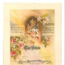 Certificate, Baptismal