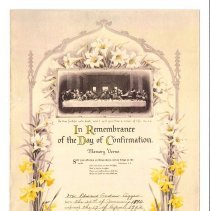 Certificate, Confirmation