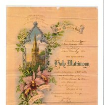 Certificate, Marriage