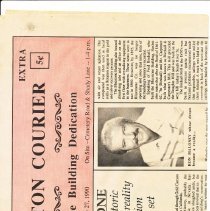 Bluestone Building Dedication