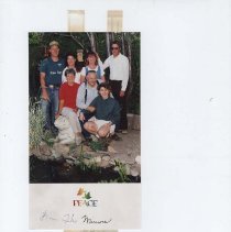 Christmas card from Minors to Bert Perondi