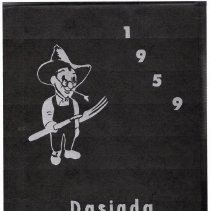 Copy of front cover of yearbook