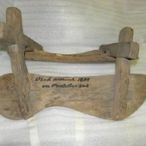 Horse collar from 1889 era