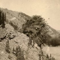 blasting along the Copper River