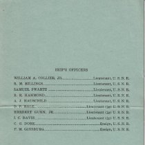 Commissioning Ceremony Program