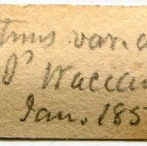 Historic label for Epitonium angulatum, 21-045.