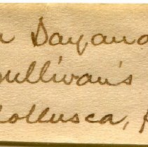 Historic Mazyck label for Epitonium occidentale, 21-046.