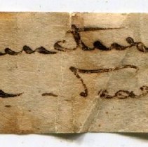 Historic label for Alvania punctura, 21-122.