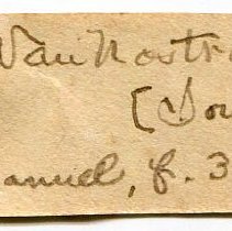 Historic Mazyck label for Triodopsis vannostrandi, 21-175.