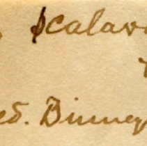 Historic Mazyck label for Cerithideopsis scalariformis, 21-236.