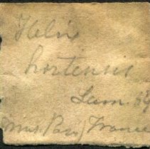 Historic label for Cepaea hortensis, 21-254.