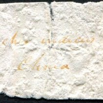 Historic label for Onustus indicus, 21-297.