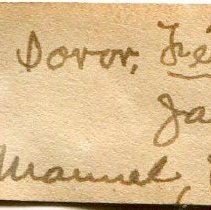 Historic Mazyck label for Caracolus marginella, 21-176.