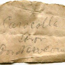 Historic label for Caracolus marginella, 21-176.