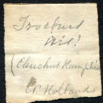 Historic label for Phasianotrochus eximius, 21-292.