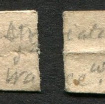 Historic label for Epitonium multistriatum, 21-047.