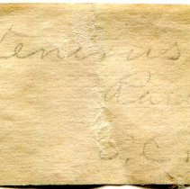 Historic label for Villosa vibex, 21-389.