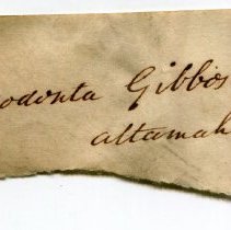 Historic label for Utterbackiana couperiana, 21-405.