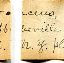 Historic Mazyck label for Leptodea ochracea, 21-437.