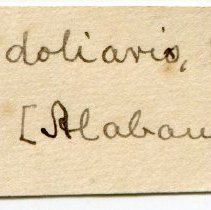 Historic Mazyck label for Hamiota altilis, 21-457.