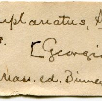 Historic Mazyck label for Elliptio complanata, 21-465.