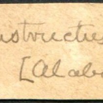 Historic Mazyck label for Pleurobema verum, 21-469.