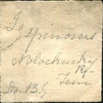 Historic label for Io fluvialis, 21-526.