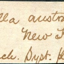 Historic Mazyck label for Phasianella australis, 21-530.