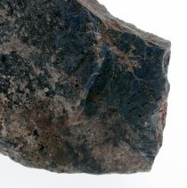 Lazulite, 5280. Bottom view (detail).