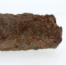 Corundum, 7467. Reverse view with scale bar.