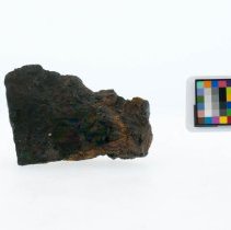 Limonite, 8116. Bottom reverse view with scale bar.