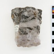 Anhydrite, 5584. Top view w/scale bar.