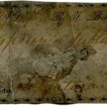 Historic Brumby label for Gypsum, 5673.