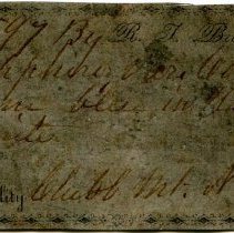 Historic Brumby label for Corundum, 7467.