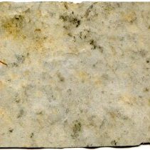 Historic SCC label (reverse) for Calcite, 8513.