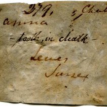 Historic label for Calcite, 8513.