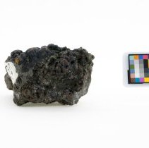 Chalcopyrite, 1903. Front view w/scale bar.