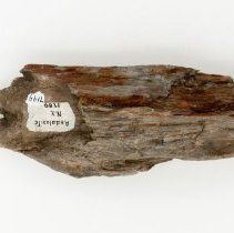 Andalusite, 7149. Top view w/scale bar.