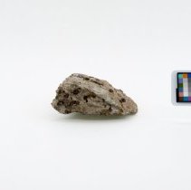 Garnet, 7299. Left view w/scale bar.