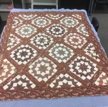 Blazing star quilt - overview