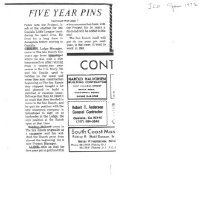 Eight receive service pins for work on The Sea Ranch