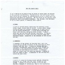 Alternate version of The Sea Ranch Creed