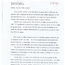 Report of 1988 Sea Ranch sales